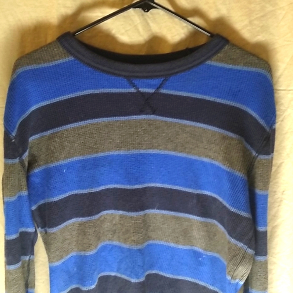 Striped mens long sleeve